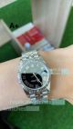 Swiss Clone A+ Rolex 31mm Datejust Black Dial 2824 Automatic Watch (7)_th.jpg